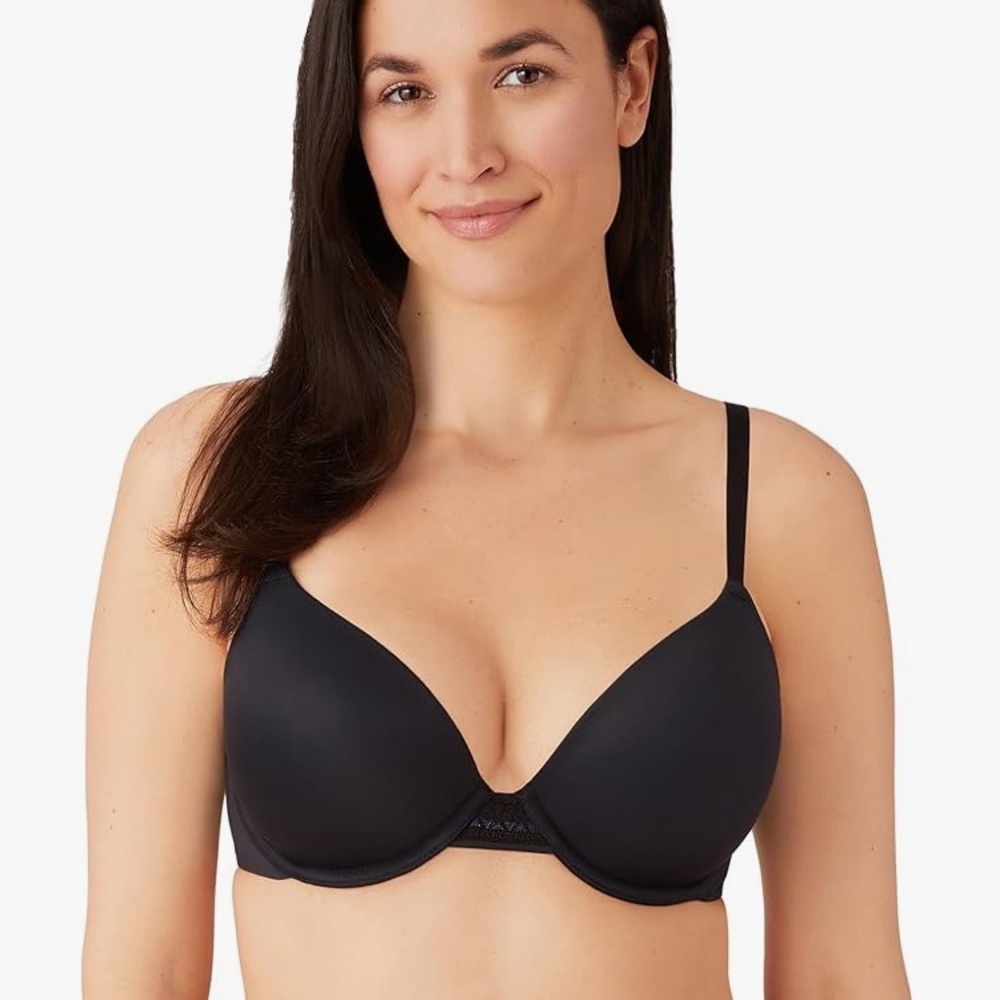 Wacoal Black 853272 Perfect Primer Tagless Underwire Contour Bra